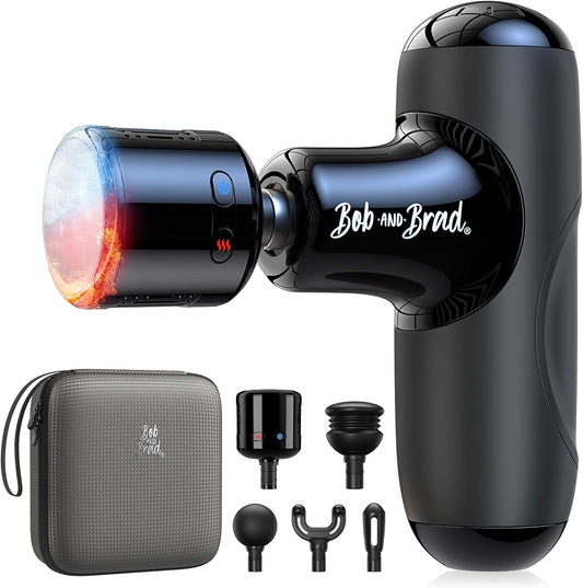 Pro Mini Massage Gun with Heat and Cold Head